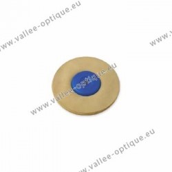 Disque chamois, centre plastique, Ø 90 mm