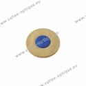 Disque chamois, centre plastique, Ø 90 mm