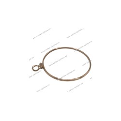 Monocle without lens, gold plated