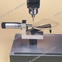 Drilling equipment with micrometric screw