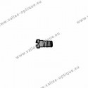 Screw for closing blocks and hinges 1.4 x 1.8 x 3.4 - black