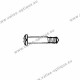 Screw for closing blocks and hinges 1.4 x 2.5 x 8.0 - white