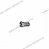 Vis en acier inoxydable 1.4 x 1.9 x 3.4 - blanc
