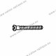 Screw in stainless steel 1.4 x 1.8 x 10.6 - white