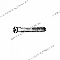 Screw in stainless steel 1.4 x 1.8 x 10.6 - white