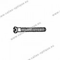 Screw in stainless steel 1.4 x 1.8 x 10.6 - white