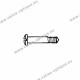 Screw in stainless steel 1.6 x 2.5 x 10 - white