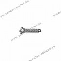 Star head screw 1.2 x 2.3 x 10.5 - white