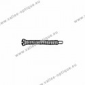 Screw threaded under head 1.2 x 1.8 x 12 - white