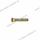 Screw threaded under head 1.4 x 2.5 x 10.5 - gold