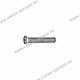 Screw threaded under head 1.5 x 2.5 x 10 - white