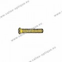 Screw threaded under head 1.6 x 2.5 x 10 - gold