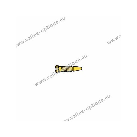 Stainless steel self-centering screw 1.2 x 2.0 x 4.0 - gold