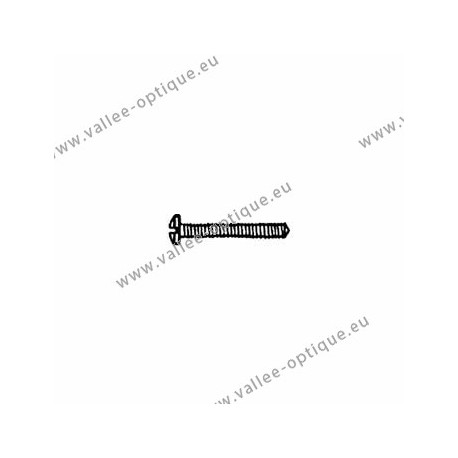 Cross head screw 1.1 x 1.7 x 4.2 - white