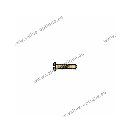 Cross head screw 1.4 x 2.5 x 5 - gold