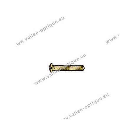 Cross head screw 1.4 x 2.5 x 10 - gold