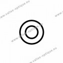 Plastic washers 1.45 x 2.75 x 0.4 - crystal