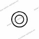 Plastic washers 1.5 x 3.0 x 0.5 - white