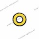 Metal washers 1.2 x 2.2 x 0.2 - gold