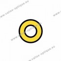 Metal washers 1.4 x 2.2 x 0.2 - gold