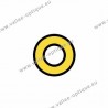 Metal washers 1.65 x 2.7 x 0.4 - gold
