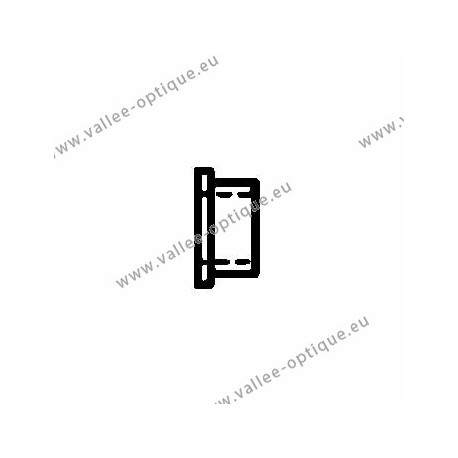 Plastic bushings 1.25 x 2.0 x 1.4 mm