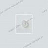 Symmetrical clip on nose pads 9 mm - silicone - 20 pairs