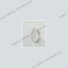 Plaquettes à clipper 13 mm - inserts polycarbonate - PVC - 20 paires