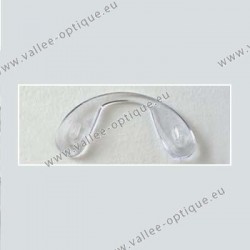 Clip on saddle pads 30.5 mm - polycarbonate inserts - PVC - 20 pieces