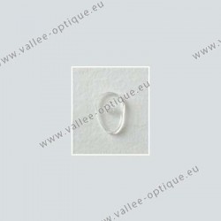 Solid screw on nose pads 12 mm - ultra thin - 10 pairs