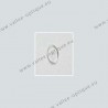 Plaquettes monobloc ovales 12 mm - polycarbonate - 10 paires