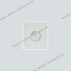 Round solid nose pads 9.5 mm - PVC - 100 pairs