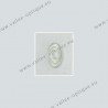 Plaquettes type Primadonna 13 mm - silicone - 20 paires