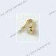 Nose pad arms for screw on nose pads - gold plated