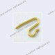 Nose pad arms for solid nose pads - gold plated